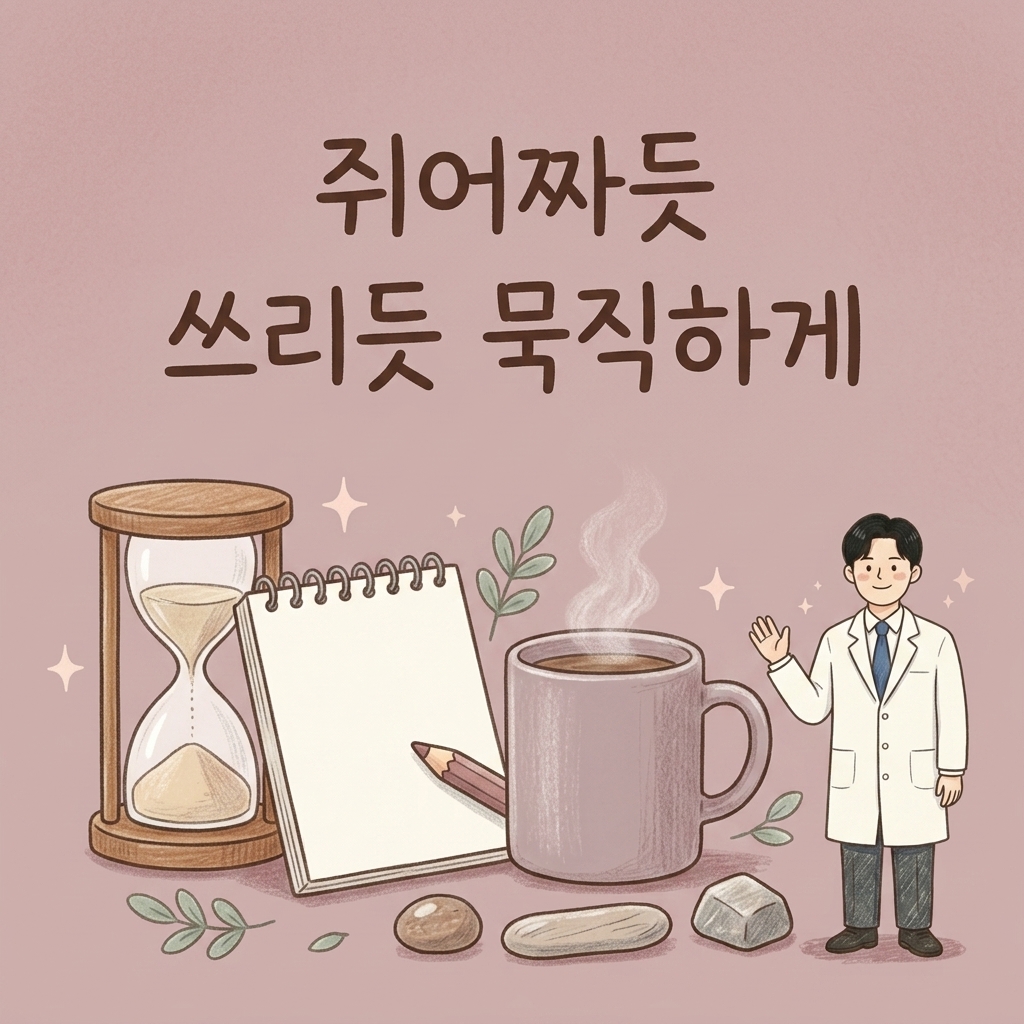 쥐어짜듯, 쓰리듯, 묵직하게 — 통증의 결이 알려 주는 것