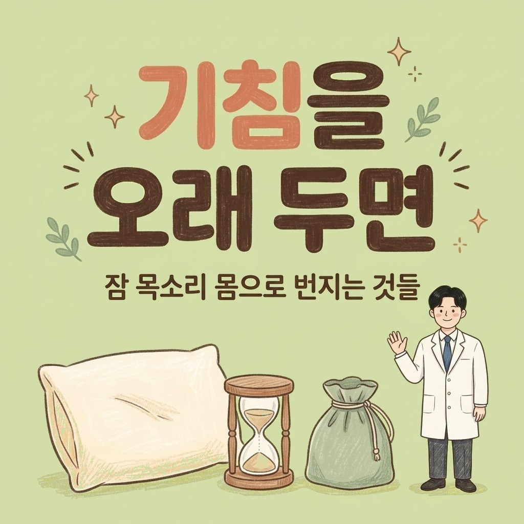 기침을 오래 두면 — 잠, 목소리, 몸 곳곳으로 번지는 것들