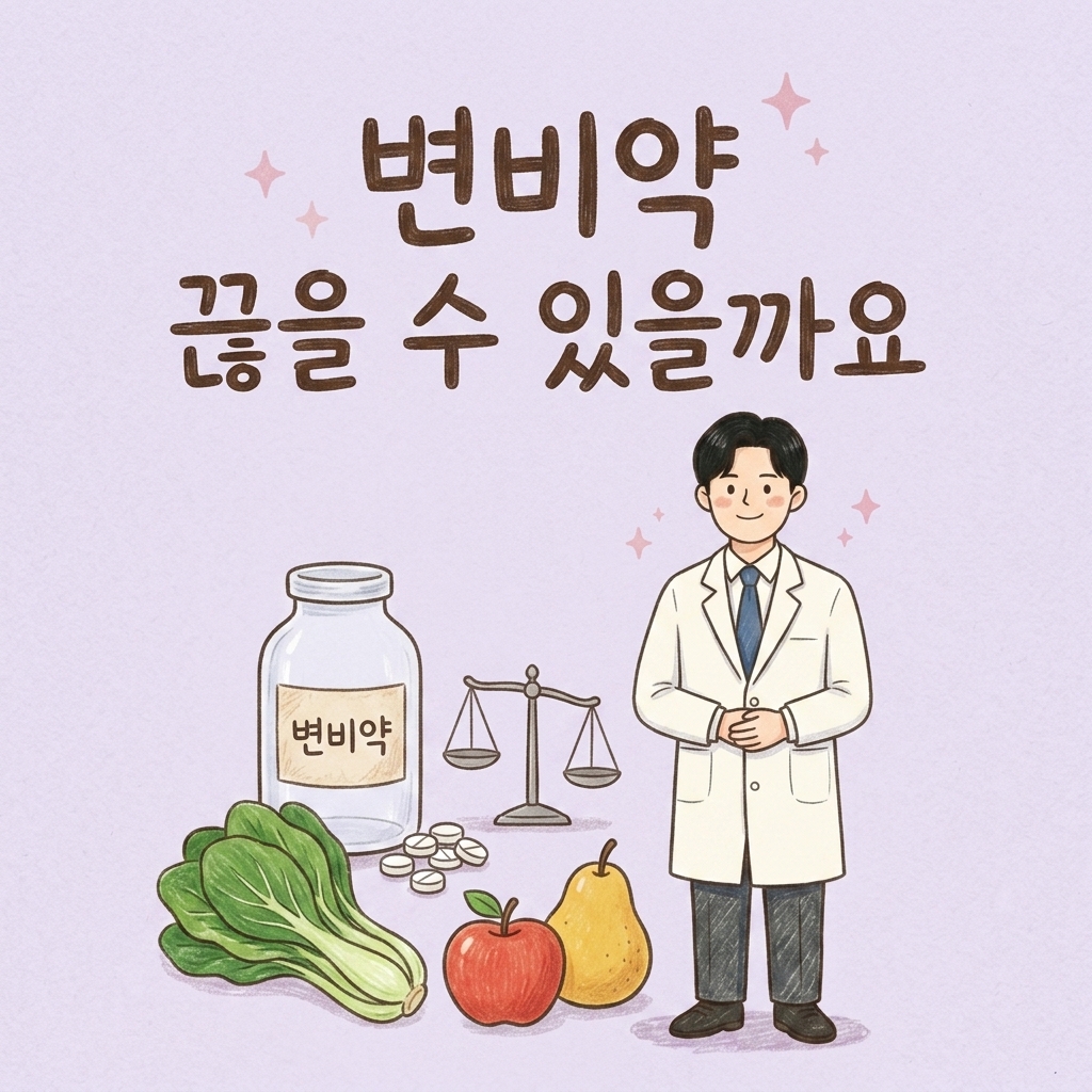변비약, 끊을 수 있을까요 — 오래 쓰면 생기는 일과 줄이는 법