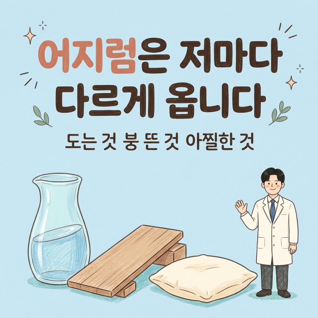 어지럼은 저마다 다르게 옵니다 — 증상으로 나뉘는 자리