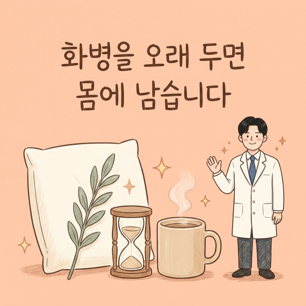 화병을 오래 두면 — 몸에 남는 것들