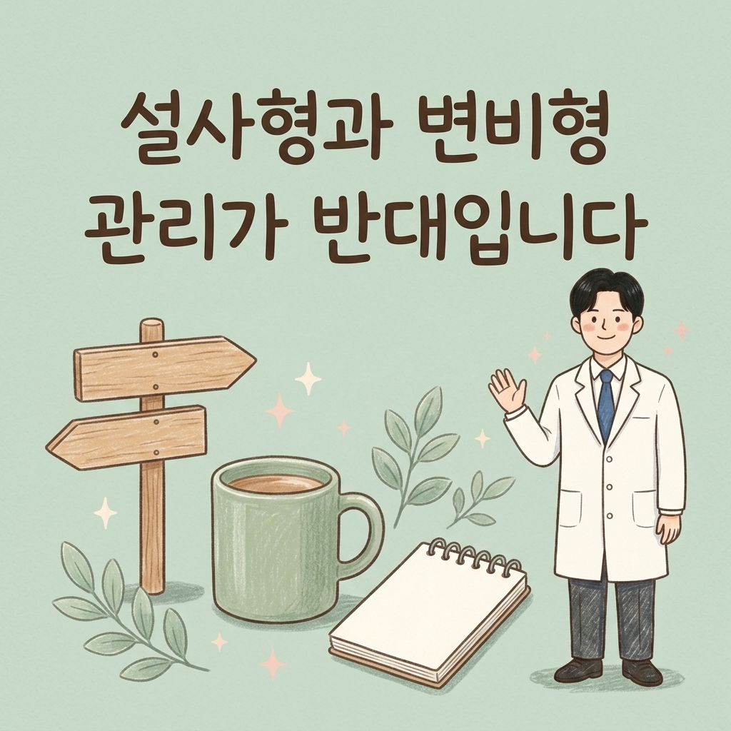 같은 병명, 다른 하루 — 과민성 대장증후군의 세 가지 얼굴