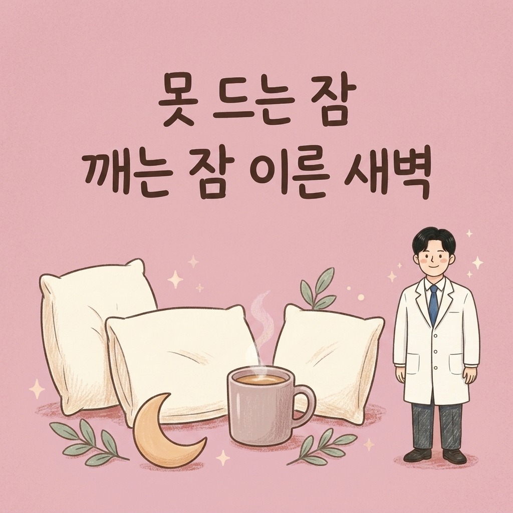 못 드는 잠, 깨는 잠, 이른 새벽 — 불면증의 3가지 얼굴