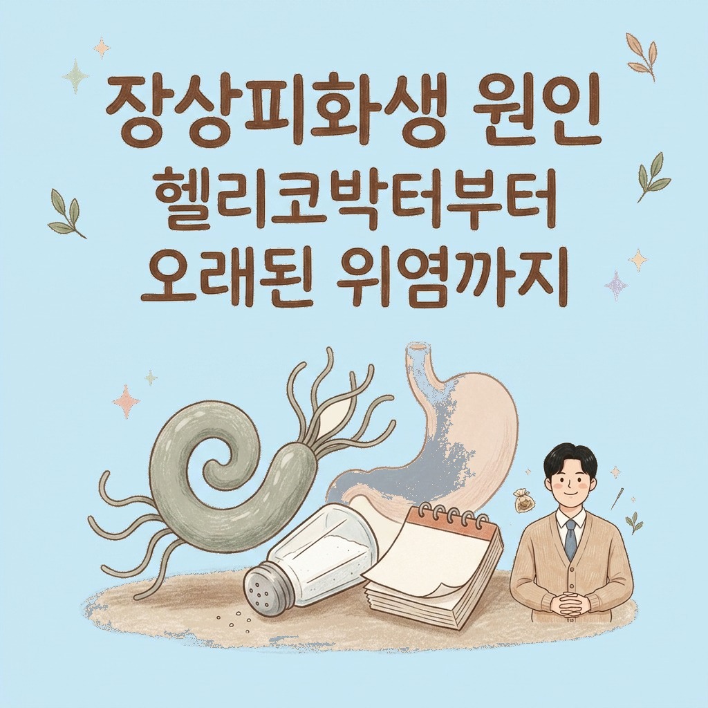위가 왜 장을 닮아갈까 — 헬리코박터와 오래된 위염 이야기