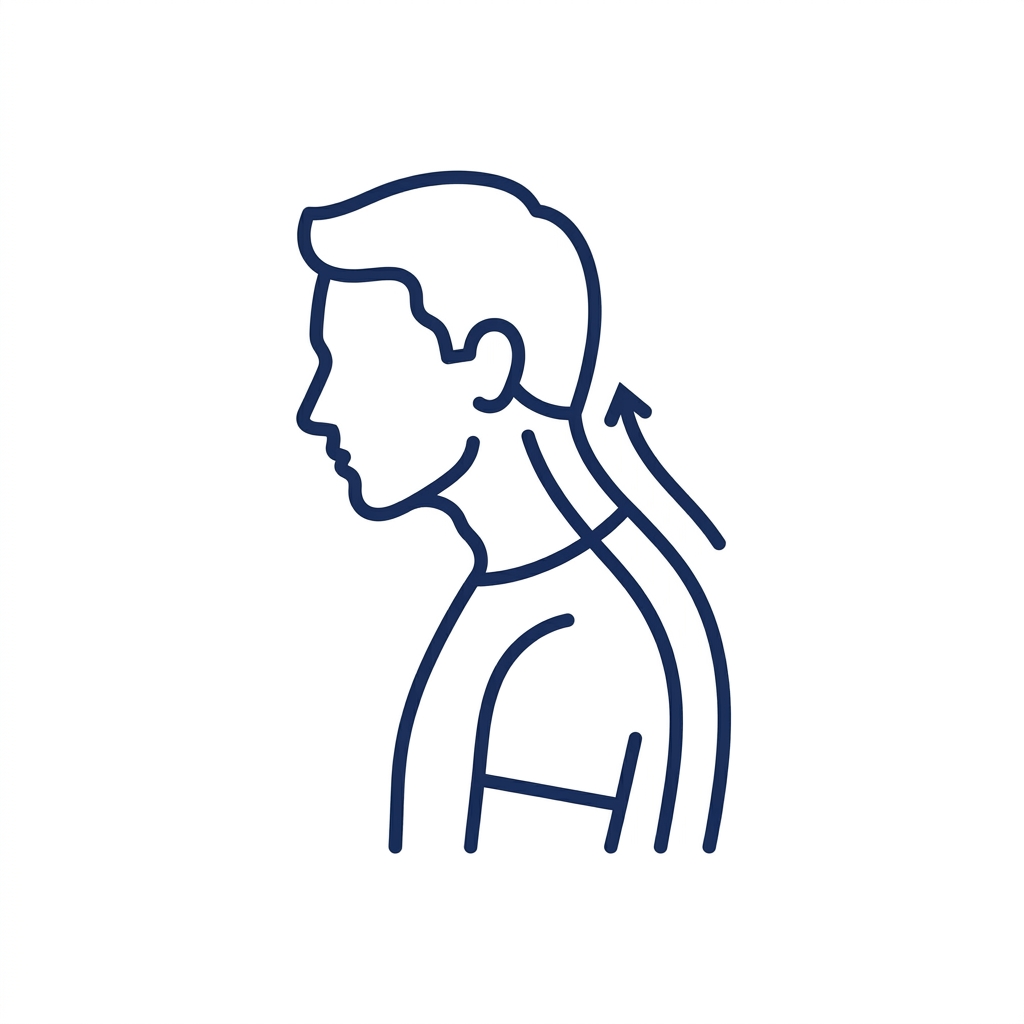 자세 불량 라운드숄더