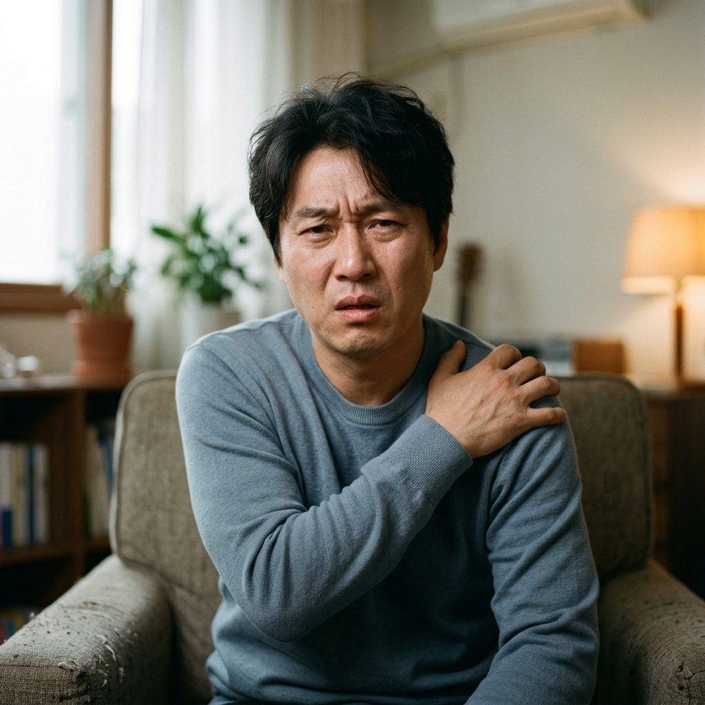 어깨 통증 환자