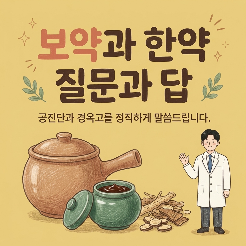 보약·한약 질문과 답